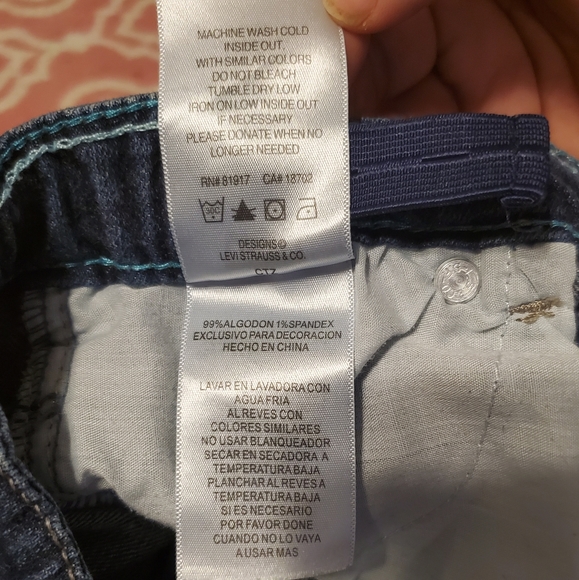 Levi's skinny jeans 8 regular girls - Picture 5 of 6